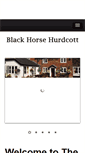 Mobile Screenshot of blackhorsehurdcott.com